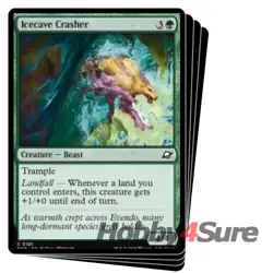 Icecave Crasher X4 M/NM Magic: The Gathering MTG Edge Of Eternities - Image 1