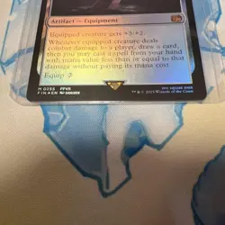 MTG Final Fantasy Buster Sword Regular Foil English Play - Image 2