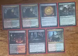 7x RARE Cards Magic the Gathering TCG MTG Ravnica Allegiance Excellent English - Image 1