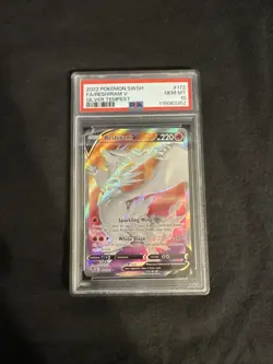 2022 Pokemon Silver Tempest Reshiram V #172 Full Art PSA 10 - Image 1