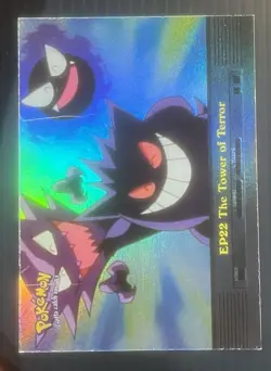 2000 Topps Pokemon Series 2 Tower of Terror Ep.22 Rainbow Foil MP/LP - Image 1