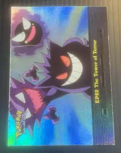 2000 Topps Pokemon Series 2 Tower of Terror Ep.22 Rainbow Foil MP/LP - Image 2