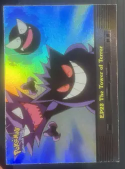 2000 Topps Pokemon Series 2 Tower of Terror Ep.22 Rainbow Foil MP/LP - Image 3