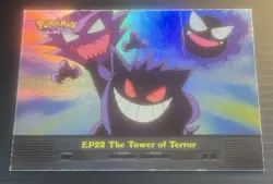2000 Topps Pokemon Series 2 Tower of Terror Ep.22 Rainbow Foil MP/LP - Image 5