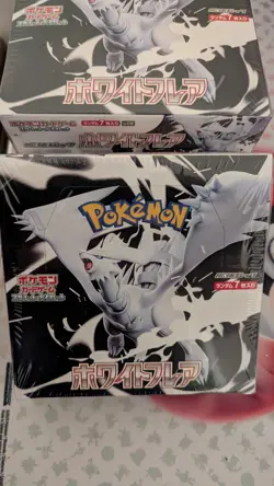 White Flare Japanese Booster Box Pokemon Brand New & Sealed UK In Hand - Image 1