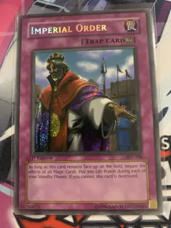 Imperial Order PSV-E104 Rare 1st Edition. Yugioh - Image 1