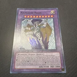 Yugioh Rainbow Neos LCGX-EN074 Super Rare 1st Ed - LP - Image 1