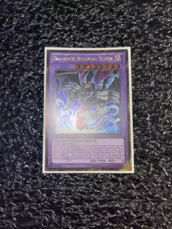 Yugioh Dragonecro Nethersoul Dragon PGLD-EN015 Gold Secret Rare 1st Edition NM - Image 1