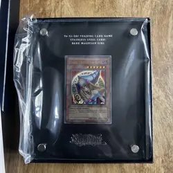 Yu-Gi-Oh! TRADING CARD GAME Stainless Steel Card: Dark Magician Girl (BRAND NEW) - Image 3