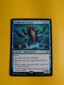 Hullbreaker Horror. VOW rare kraken Magic the Gathering Card. - Image 1