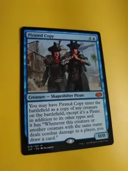 Pirated Copy. J22 Mythic Shapeshifter pirate Magic the Gathering Card. - Image 3