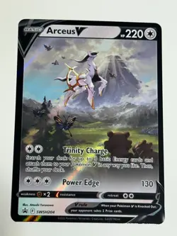 Arceus V SWSH204 SWSH: Sword & Shield Promo Cards Holo - Image 1