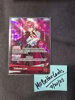 Hololive OCG Takane Lui hBP01-005 OSR EN English Blooming Radiance Card - Image 1