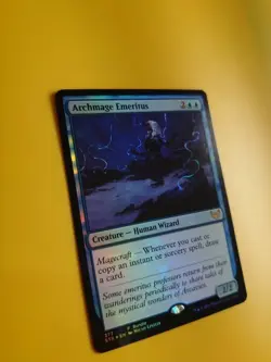 Archmage Emeritus. FOIL STX promo wizard Magic the Gathering Card. - Image 4