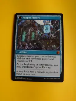 Poppet Stitcher. mythic Human Wizard. MID Magic the Gathering Card. - Image 4