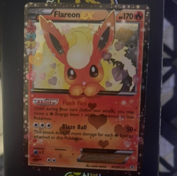 Flareon EX RC6-32 Generations: Radiant Collection Holo Pokemon Trading Card - Image 1