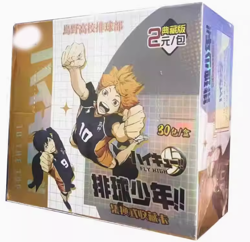 Anime Haikyuu!! Hinata Shoyo Trading Card 30 Pack Booster Box Collection Cards - Image 1