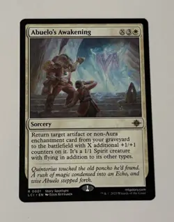 MTG Abuelo's Awakening - The Lost Caverns of Ixalan NM - Image 1