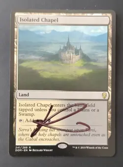 MTG Isolated Chapel Signed Richard Wright - Image 1