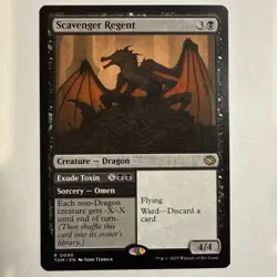 Tarkir: Dragonstorm Scavenger Regent #90 MTG NM - Image 1