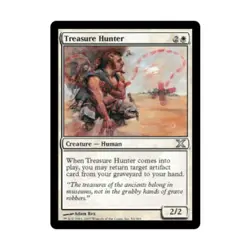 WOTC MtG 10th Ed Treasure Hunter (U) (Foil) NM - Image 1
