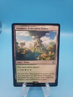 Magic MTG - Windurst, Federation Center - Final Fantasy - NMINT #0292 - Image 1