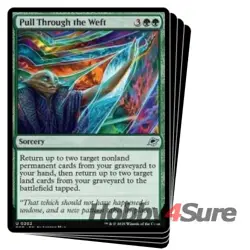 Pull Through The Weft X4 M/NM Magic: The Gathering MTG Edge Of Eternities - Image 1