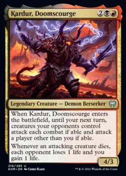 Kardur, Doomscourge - Near Mint MTG Kaldheim - Image 1