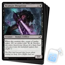 BEAMSAW PROSPECTOR X4 Edge Of Eternities EOE Magic MTG MINT CARD - Image 1