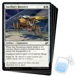 AUXILIARY BOOSTERS X4 Edge Of Eternities EOE Magic MTG MINT CARD - Image 1