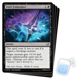 DARK ENDURANCE X4 Edge Of Eternities EOE Magic MTG MINT CARD - Image 1