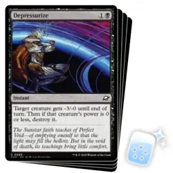 DEPRESSURIZE X4 Edge Of Eternities EOE Magic MTG MINT CARD - Image 1