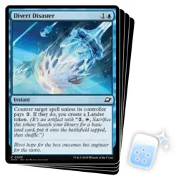 DIVERT DISASTER X4 Edge Of Eternities EOE Magic MTG MINT CARD - Image 1