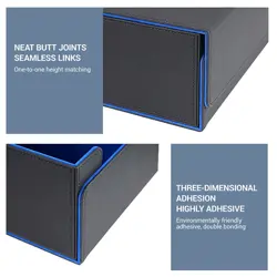 400+ Card Deck Storage Box PU Leather Magnetic Cards Holder Box For MTG/TCG/CCG - Image 2
