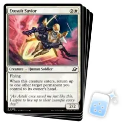 EXOSUIT SAVIOR X4 Edge Of Eternities EOE Magic MTG MINT CARD - Image 1