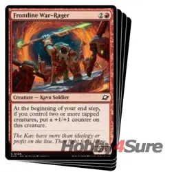 Frontline War-rager X4 M/NM Magic: The Gathering MTG Edge Of Eternities - Image 1