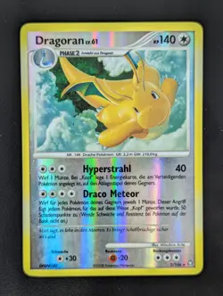 Dragoran LV. 61 Reverse Holo Pokemon Karte Deutsch 2/146 Erwachte Legenden - Image 1