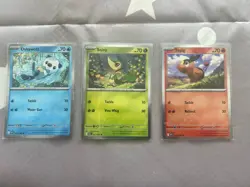 POKEMON - SNIVY 001/086 + TEPIG 011/086 + OSHAWOTT 021/086 - HOLO PROMO SET - Image 1