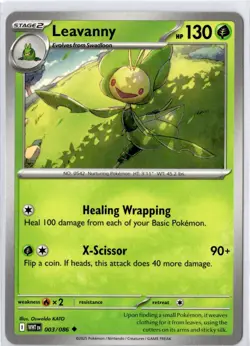 Leavanny - 003/086 - Uncommon - Pokemon White Flare ENG - Image 1