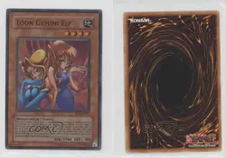 Toon Gemini Elf YuGiOh Duelist League Series 6 #DL6-EN001 2004 b1g - Image 3