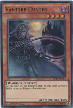 Yugioh Vampire Hunter MP14-EN155 Super Rare 1st NM - Image 1