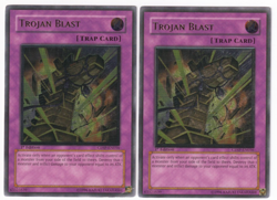 2x Trojan Blast - (CDIP-EN056 - 1st Ed - Ultimate Rare) - MP/LP - Yugioh - Image 1