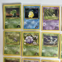 Pokemon TCG Gym Heroes/Challenge Common 110 Card Lot- LP/M/NM - Image 2
