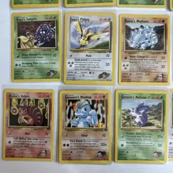 Pokemon TCG Gym Heroes/Challenge Common 110 Card Lot- LP/M/NM - Image 4