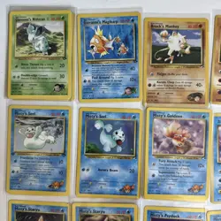 Pokemon TCG Gym Heroes/Challenge Common 110 Card Lot- LP/M/NM - Image 7
