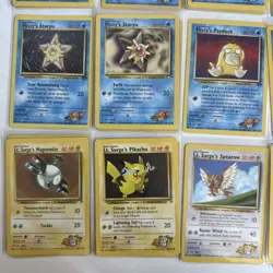 Pokemon TCG Gym Heroes/Challenge Common 110 Card Lot- LP/M/NM - Image 9