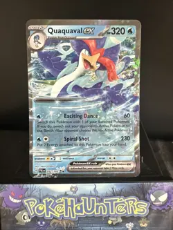 Pokemon Card Quaquaval ex 052/193 Paldea Evolved Double Rare NM - Image 1