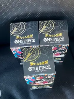 One Piece Card Game Emperor with Tape 3 BOX No.PY1430 - Image 2