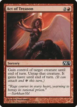 MTG Act of Treason Magic 2014 125/249 Regular Common Near Mint NM - Image 1