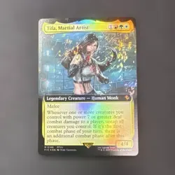 MTG Tifa Martial Artist Extended Art FOIL FFVII Final Fantasy English M0188 NM - Image 1